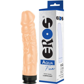 Gode réaliste creux 23,5 cm avec réservoir lube 300 ml — Aqua Fun · Eros Toy Bottles · Godes sans vibration