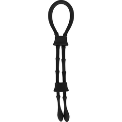 OHMAMA FETISH ANNEAU CORDON COQ ET TESTICULES EN SILICONE