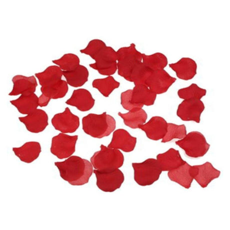 Accessoire modèle Cent pétales de rose rouges en tissu pour le plaisir intime.