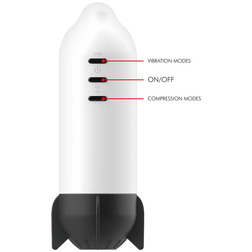 JAMYJOB MASTURBATEUR ROCKET TECHNOLOGIE DE COMPRESSION DOUCE ET VIBRATION