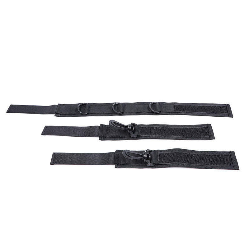 OHMAMA FETISH MENOTTES ET COLLIER EN NYLON