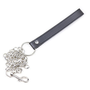 OHMAMA FETISH COLLIER DE SOUMISSION AVEC 3 ANNEAUX