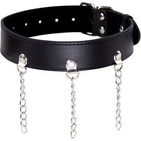 OHMAMA FETISH COLLIER FETICHE AVEC ANNEAUX