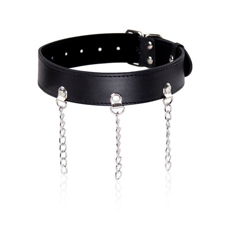 OHMAMA FETISH COLLIER FETICHE AVEC ANNEAUX