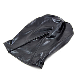 Cagoule BDSM wetlook sans ouverture — privation sensorielle — vue 5