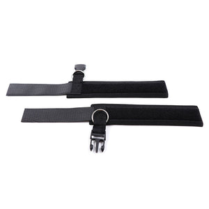 OHMAMA FETISH NEOPRENE ATTACHES POIGNETS ATTACHES ET BOUCLES