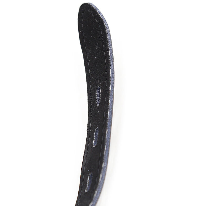 OHMAMA FETISH BAILLON BALLE EN SILICONE AVEC CEINTURE EN CUIR CADENAS INCLUS