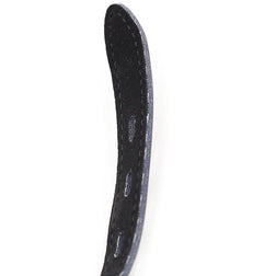 Bâillon boule silicone avec ceinture cuir et cadenas inclus — vue 6