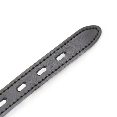 OHMAMA FETISH BAILLON BALLE EN SILICONE AVEC CEINTURE EN CUIR CADENAS INCLUS