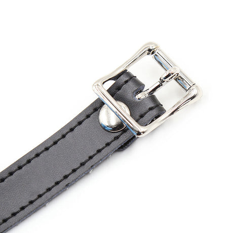OHMAMA FETISH BAILLON BALLE EN SILICONE AVEC CEINTURE EN CUIR CADENAS INCLUS