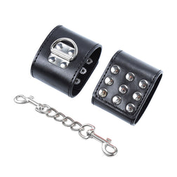 Bdsm Ohmama Fetish avec chaîne mousquetons Cuir végan