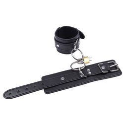 OHMAMA FETISH O RING RETENUES DE POIGNET VERROUILLEES