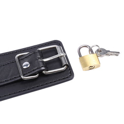 OHMAMA FETISH O RING RETENUES DE POIGNET VERROUILLEES