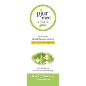 Lubrifiant Pjur Med Repair Glide base eau — sachet 2 ml · Pjur · Lubrifiants Mono-doses