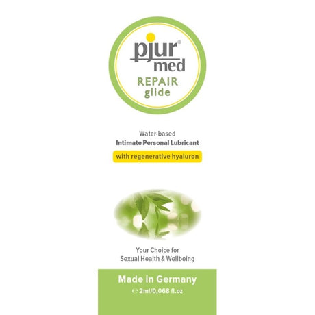Lubrifiant Pjur Med Repair Glide base eau — sachet 2 ml · Pjur · Lubrifiants Mono-doses