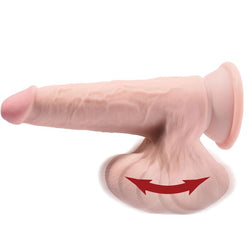 KING COCK BALLES GODE 3D PLUS 152 CM PEAU CLAIRE
