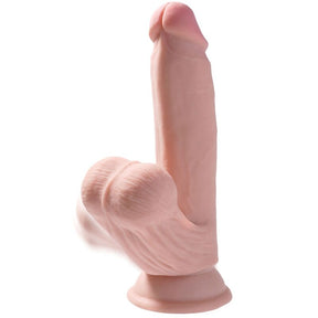 KING COCK BALLES GODE 3D PLUS 152 CM PEAU CLAIRE