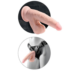 KING COCK PLUS BALLES GODE 3D 203 CM