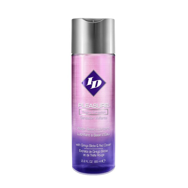 Lubrifiant eau sensation picotante 65 ml — Pleasure Tingling · Id Pleasure · Base eau