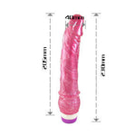 BAILE VIBRATEUR REALISTE ROUGE 23 CM
