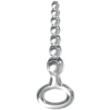 Masseur anal verre à perles graduées 16,5 cm — N.67 · Icicles · Plugs