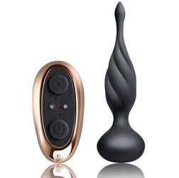 Plug anal Plug anal vibrant long effilé télécommande sextoy