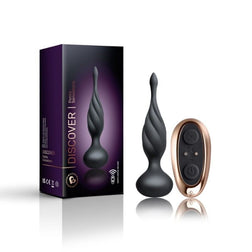 Plug anal vibrant long effilé télécommande — Discover