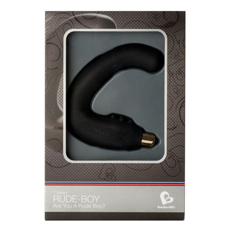 Masseur prostatique vibrant double stimulation 7 vitesses — emballage