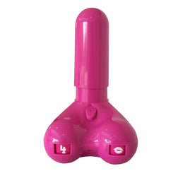 Jeu à boire Jizz avec pompe pénis rose — vue détaillée