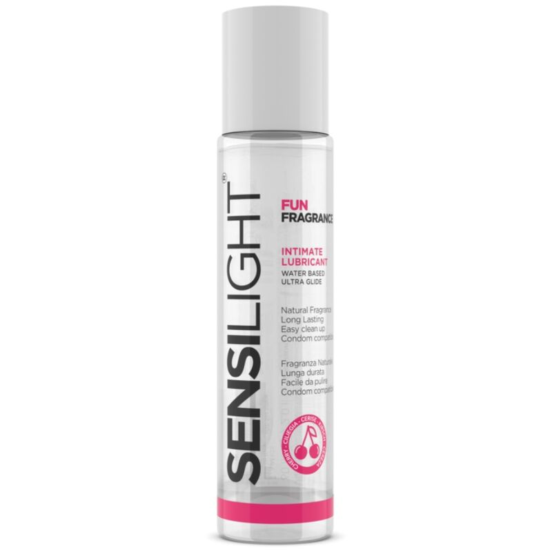 Lubrifiant aromatisé cerise 60 ml — Sensilight · Intimateline Intimateline · Lubrifiants aromatisés
