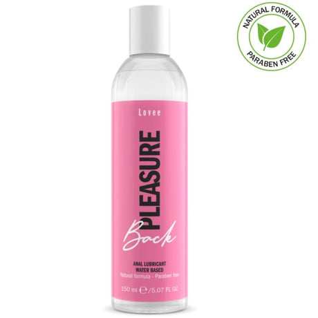 Lubrifiant anal naturel 150 ml — Lovee Back Pleasure · Intimateline Boyglide · Lubs & Sprays Relaxants Anal