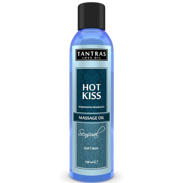Huile de massage aphrodisiaque — Tantras Hot Kiss 150 ml · Intimateline Intimateline · Huiles neutres