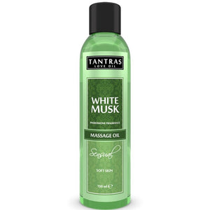 Huile de massage aphrodisiaque —Tantras Musc Blanc 150 ml · Intimateline Intimateline · Huiles neutres