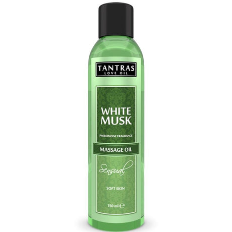Huile de massage aphrodisiaque —Tantras Musc Blanc 150 ml · Intimateline Intimateline · Huiles neutres