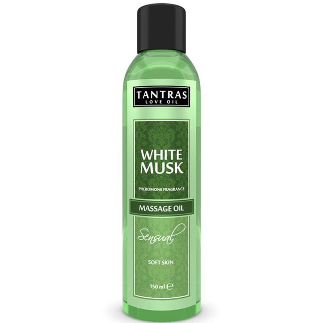 Huile de massage aphrodisiaque —Tantras Musc Blanc 150 ml · Intimateline Intimateline · Huiles neutres