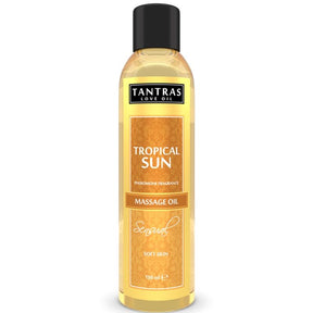 Huile de massage aphrodisiaque — Tantras Soleil Tropical 150 ml · Intimateline Intimateline · Huiles neutres