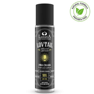 Lubrifiant aromatisé piña colada — Luxuria Lovtail 60 ml · Intimateline Luxuria · Lubrifiants aromatisés