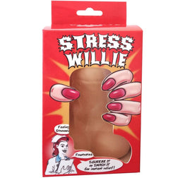 Pénis anti-stress Stress Willie 12 cm — vue détaillée