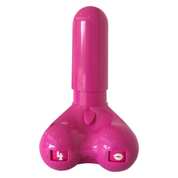 Jeu à boire Jizz avec pompe pénis rose — emballage