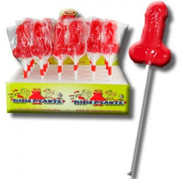 Sucette gommeuse pénis saveur fraise