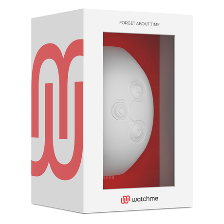 Watchme White Wireless Remote-Control Watch