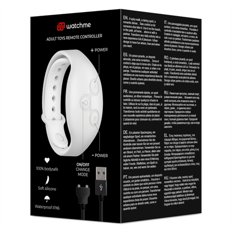 Montre télécommande sans fil noir et cuivre — emballage