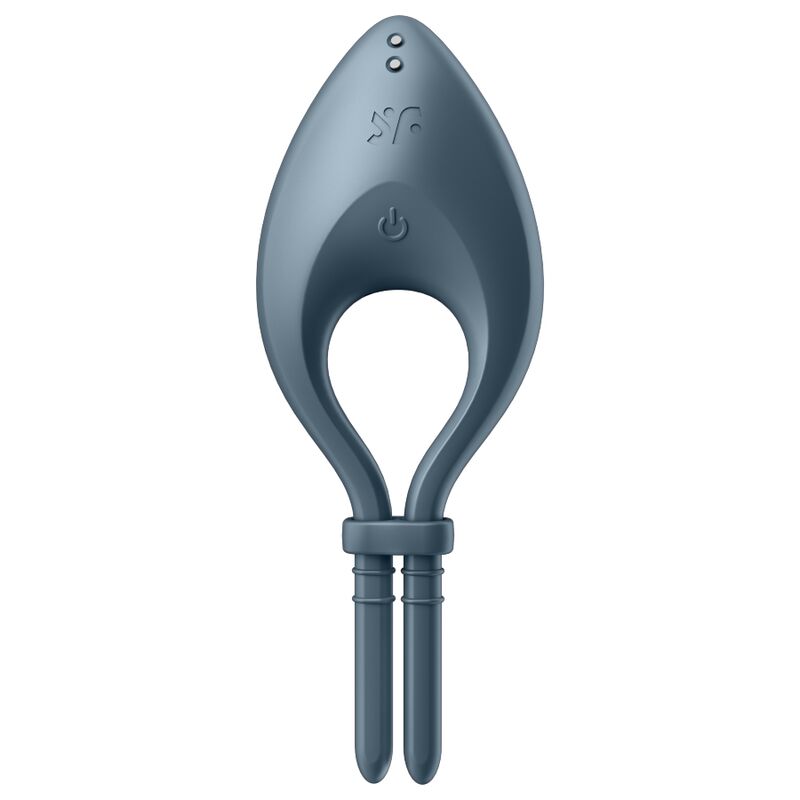 SATISFYER APPLICATION BULLSEYE RING VIBRATOR GRIS