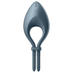 SATISFYER APPLICATION BULLSEYE RING VIBRATOR GRIS