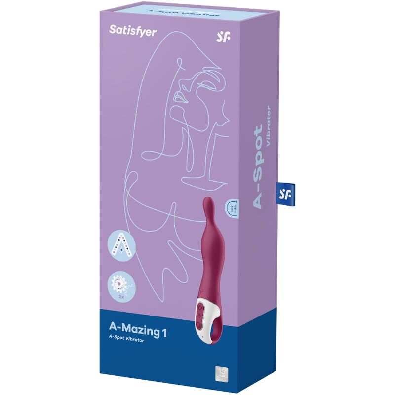 SATISFYER VIBRATEUR AMAZING 1 ASPOT BAIE