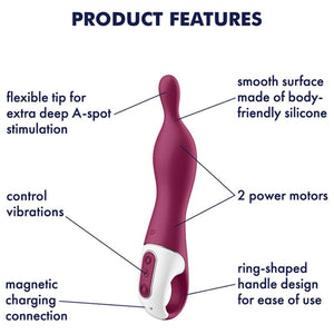 SATISFYER VIBRATEUR AMAZING 1 ASPOT BAIE