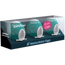 SATISFYER 3 OEUFS MASTURBATEURS NAUGHTY