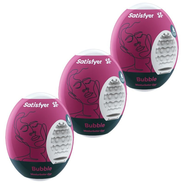 SATISFYER 3 OEUFS MASTURBATEURS BUBBLE