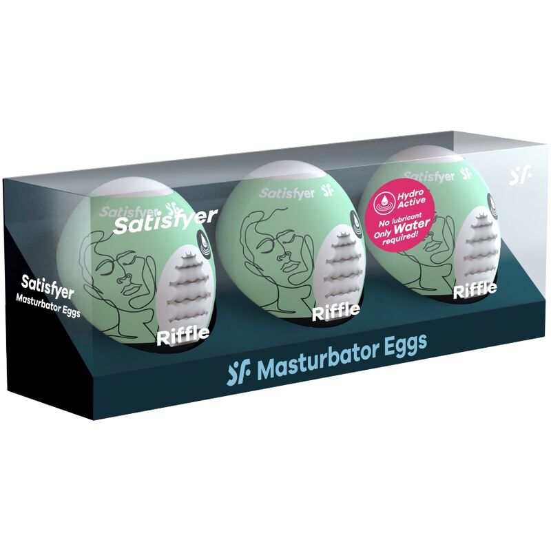 SATISFYER 3 RIFFLE MASTURBATIE-EIEREN
