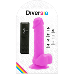 Gode vibrant ventouse télécommandé 20,5 cm